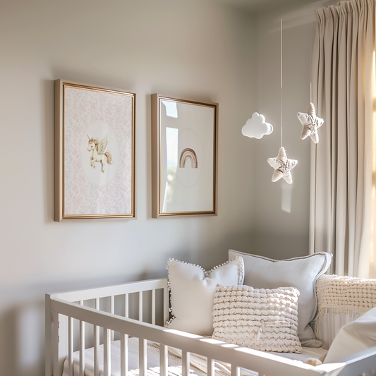 UNICORN - LUNA | Children's Art Print