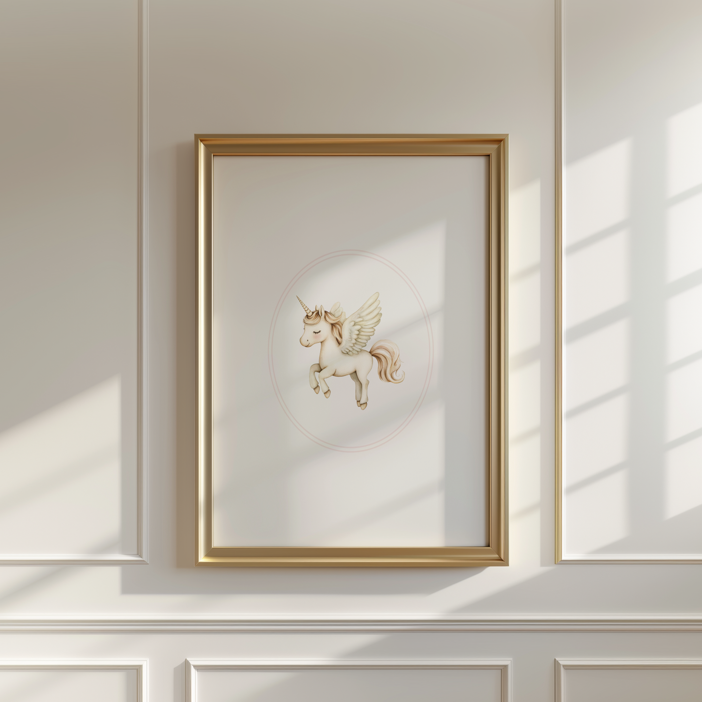 UNICORN - LUNA | Children's Art Print