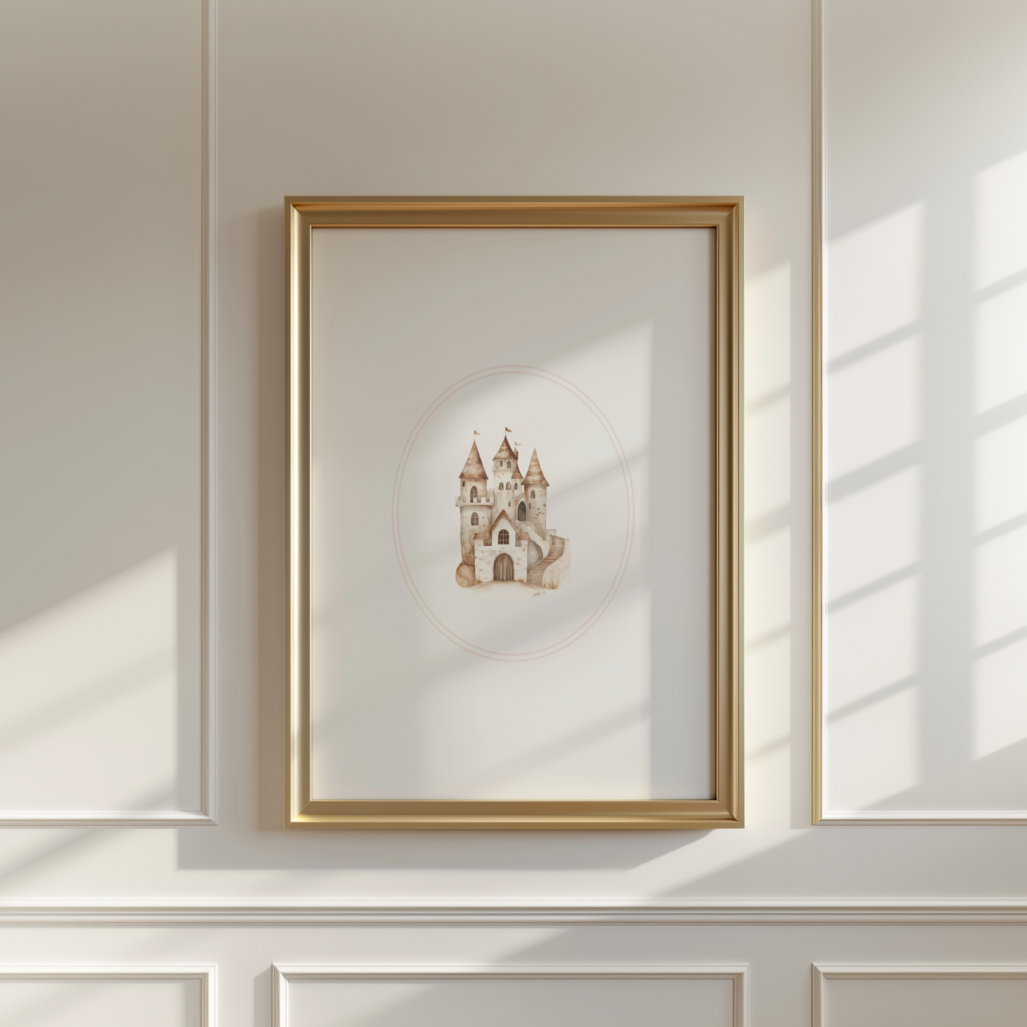 WHIMSICAL CASTLE | Children's Art Print